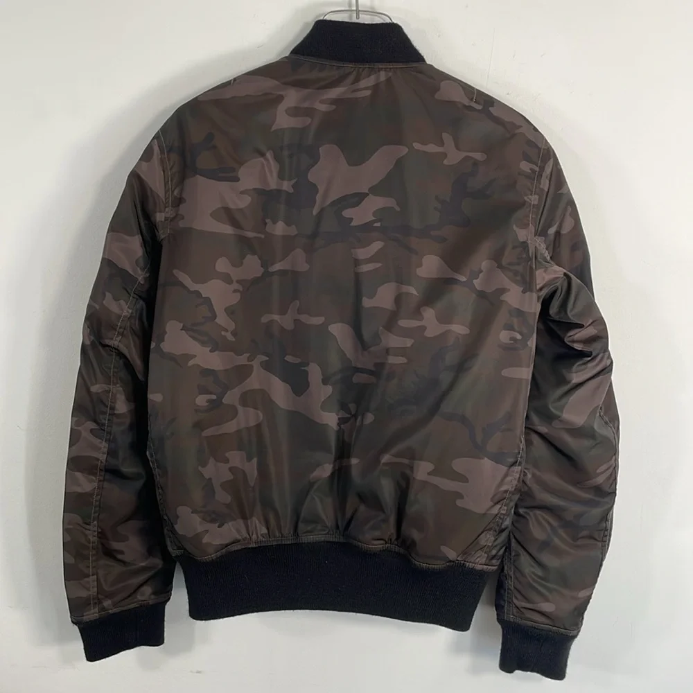 Denim & Supply Ralph Lauren Camouflage Military Bomber Jacket Sz‎ S